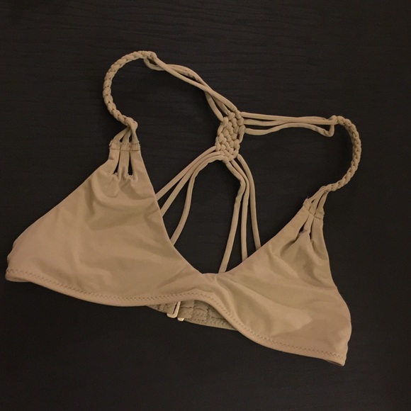 Frankie's Bikinis Marina Top - Gray