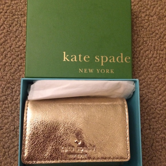 Kate Spade Gold Wallet