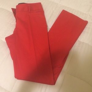Red pants