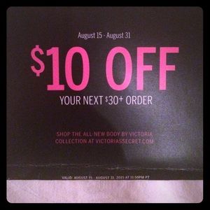 VS coupon!!