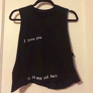 brandy melville crop tank