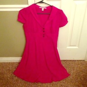 Pink Polka Dotted Dress