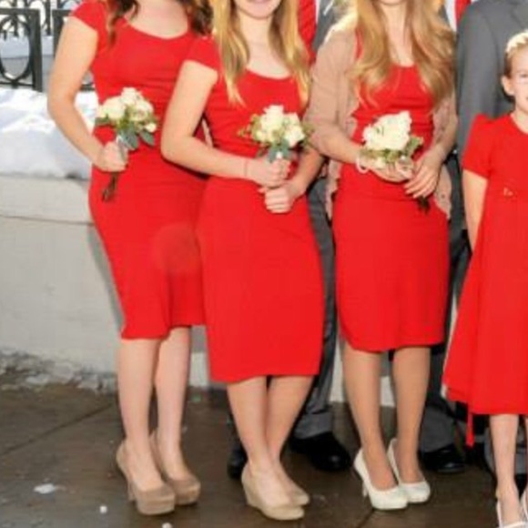 Fitted Red Dress