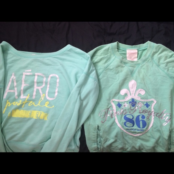 PINK sweater and Aeropostale sweater bundle 40$