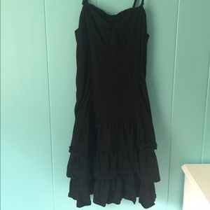 Billabong Black Ruffle Dress