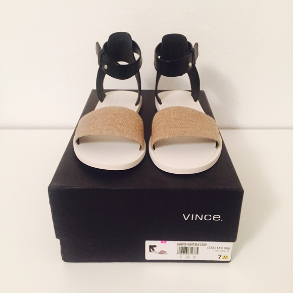 Vince Shoes - VINCE Sawyer Ankle Strap Sandals