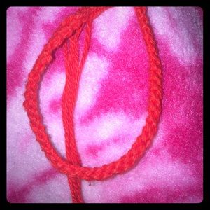 Homemade knot bracelet!