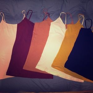 6 tank tops!!
