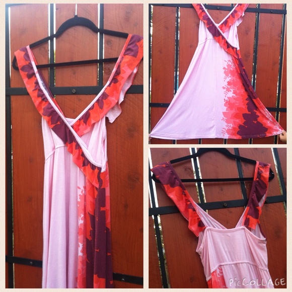 NEW!  Free People Sunset Cherry Blossom dress - Picture 3 of 3