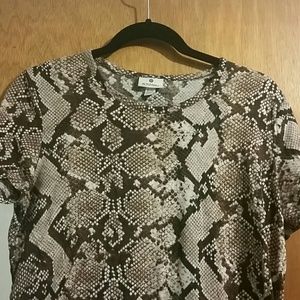 Altuzarra for Target Tops - Altuzarra for Target Python Print Tshirt Altuzarra for Target Tops - Altuzarra for Target Python Print Tshirt