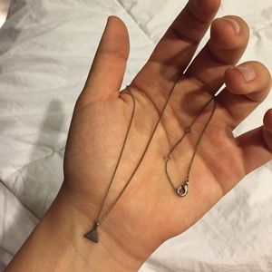 Triangle necklace