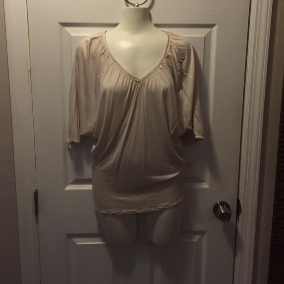 White House black market nude top