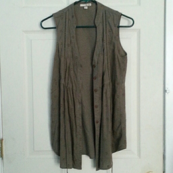 Green Light Cardigan Vest