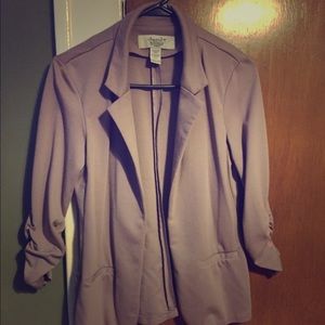 Lavender colored blazer