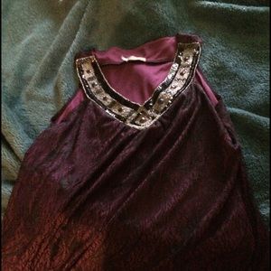 Maurices size 2 (plus) dressy tank