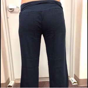 Navy Linen Pants