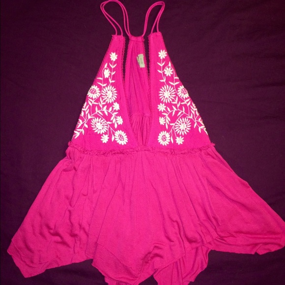 Flowy pink tank - Picture 1 of 3
