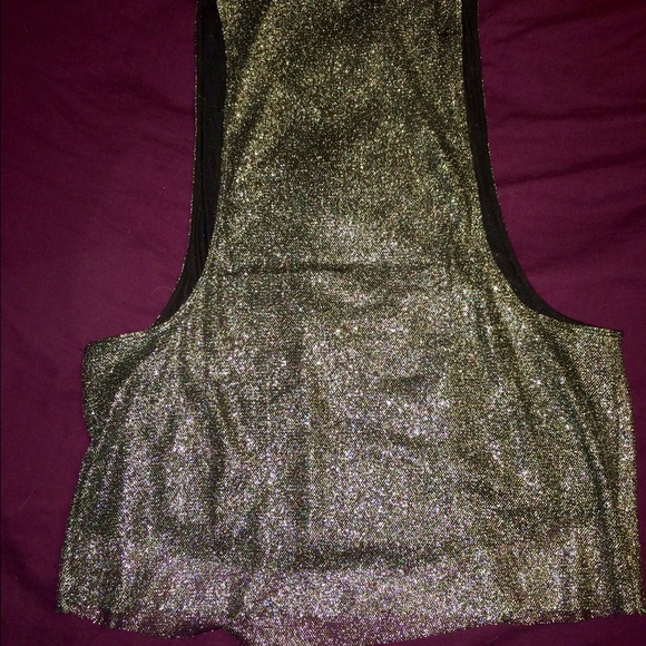Sparkly/Black tank - Picture 2 of 3