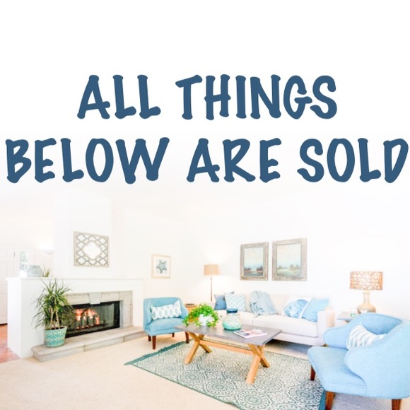 All things below this marker are sold :)