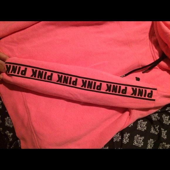 SOLD * Cowl neck PINK sweatshirt:) - Picture 3 of 3