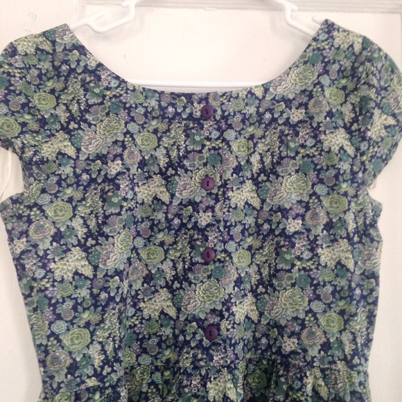 NWT Liberty Floral Print Cotton Dress - Picture 2 of 4