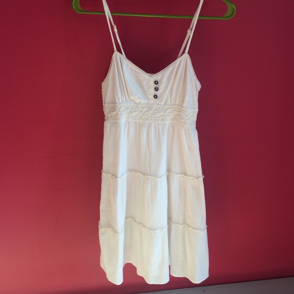 Cream dress