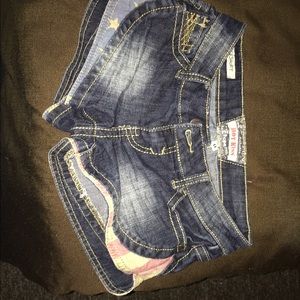 Jean shorts