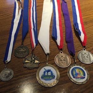 Cheerleading medals