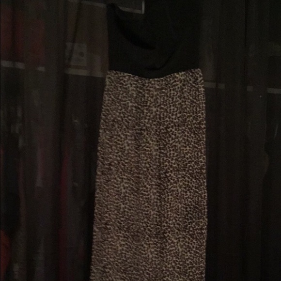 Cheetah print dress!