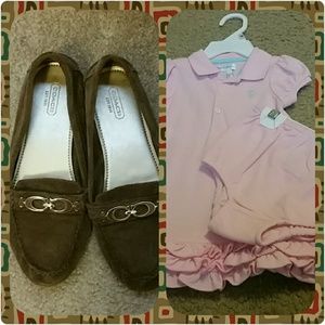 Coach loafers/Polo Ralph Lauren  infant dress