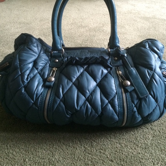 Blue Puffy Juicy Purse