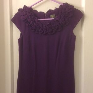 Taylor by Ann Taylor Sheath Dress in Eggplant