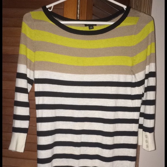 Striped Banana Republic sweater
