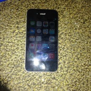 iPhone 4s with blue lifeproof case