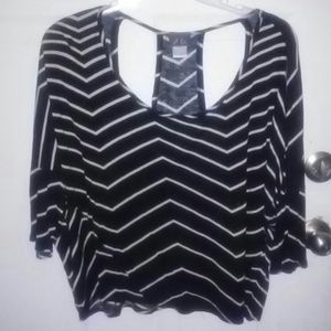 Black & White Stripped Shirt