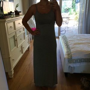 Striped maxi dress
