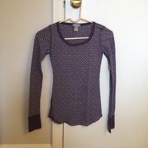 Delia's patterned long sleeve tshirt