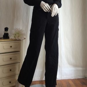 Athleta Black Cargo Style Pants
