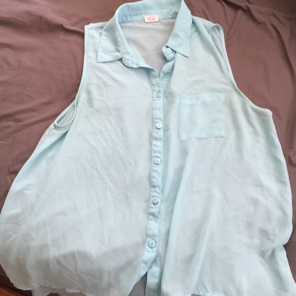 Light blue dress top!