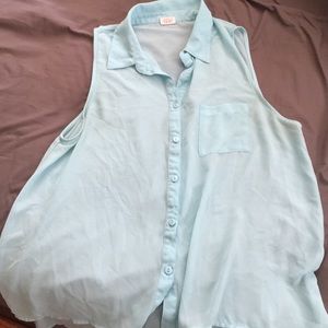 Light blue dress top!