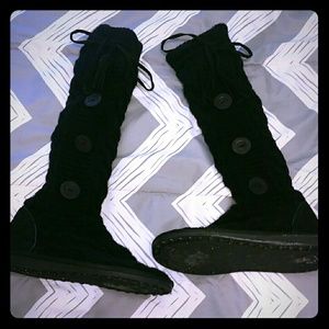 Muk Luk tall knit boots