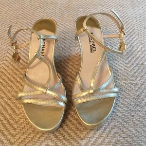 Michael Kors wedge sandals