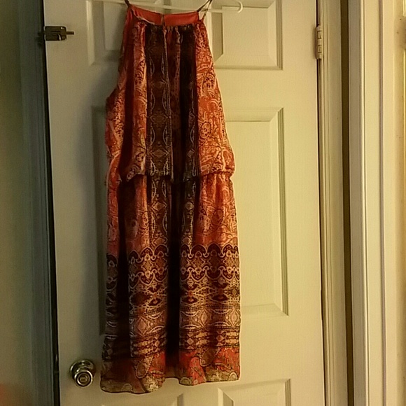 Orange Dress