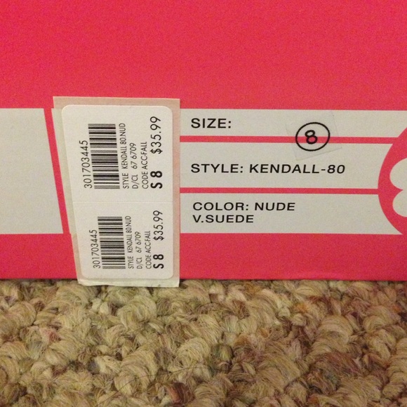 Never Been Worn Nude Wedge - Picture 4 of 4