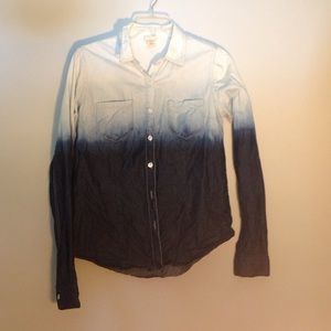 Ombre denim shirt