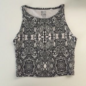Nollie pac sun crop top (fitted) size Medium