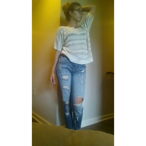 Holey Sweater short sleeve