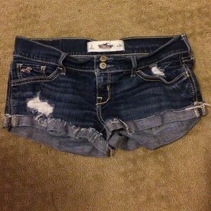 Hollister denim shorts
