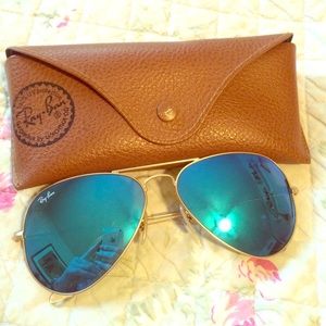 Ray Ban Flash Aviator (Standard Size: 58-14)