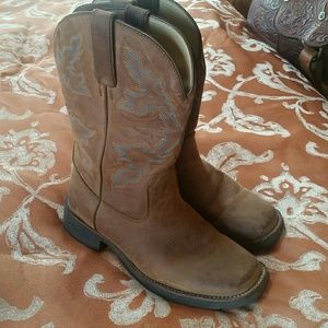 Roper Cowboy Boots, Brown